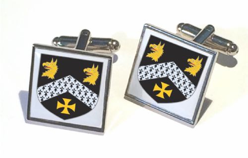 Family Crest Cufflinks Squ